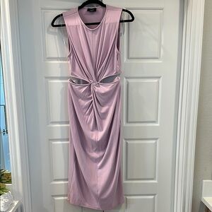 Vici Lavender Cut Out Dress